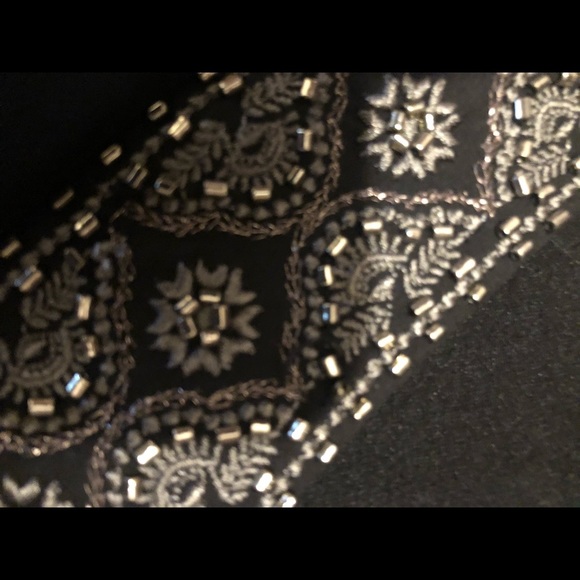 WHBM Sleeveless Top w/Beaded Detail - Picture 7 of 7